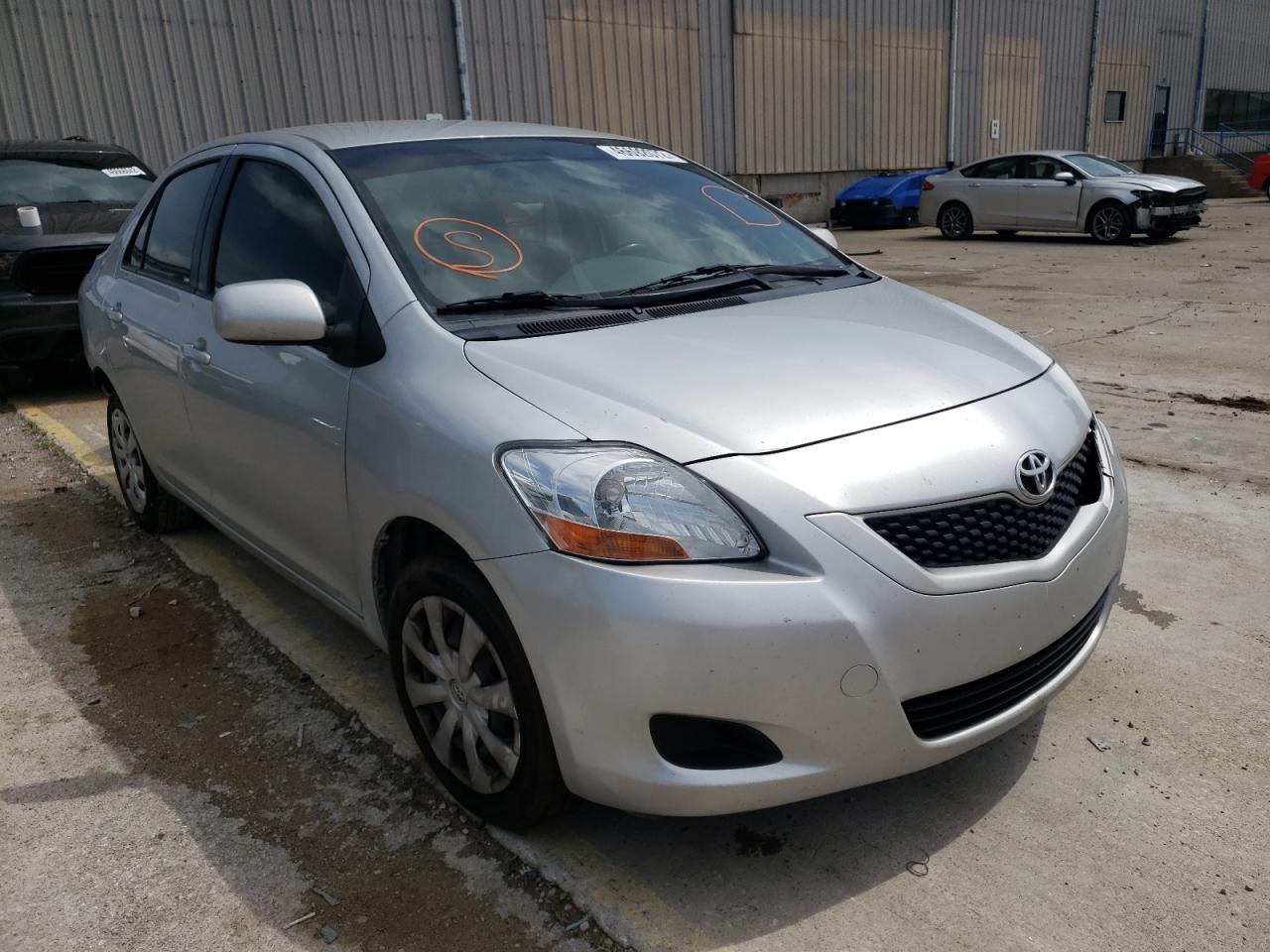 TOYOTA YARIS 2012 with VIN JTDBT4K31CL019433 - Photo from auction