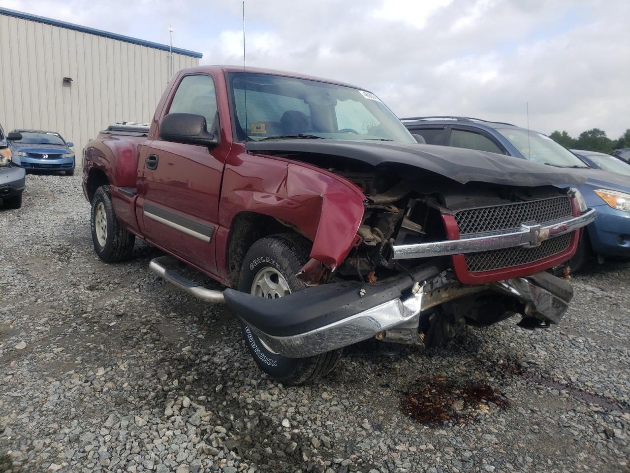 Photo 14 from auction – 2004 CHEVROLET SILVERADO with VIN 1GCEC14T84Z297687