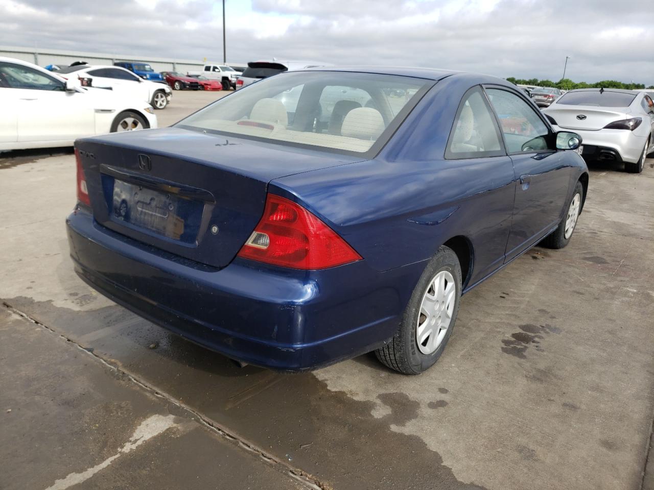 Photo 4 from auction – 2003 HONDA CIVIC LX with VIN 1HGEM22523L025291