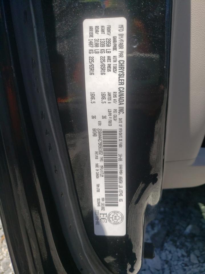 Photo 10 from auction – 2009 DODGE GRAND CARA with VIN 2D8HN44E79R561852