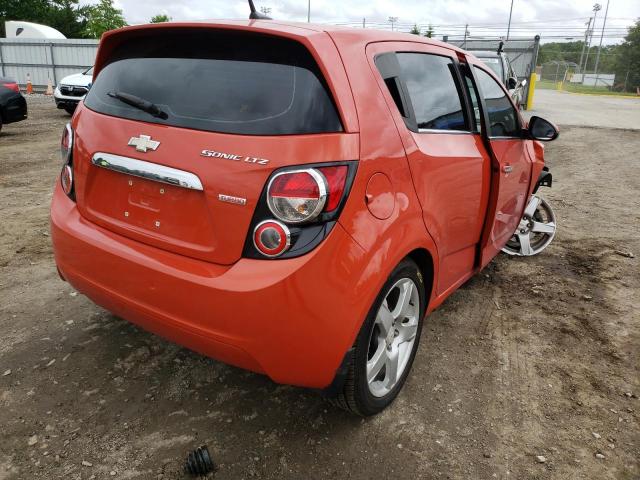 Photo 4 from auction – 2012 CHEVROLET SONIC LTZ with VIN 1G1JE6SB2C4193345