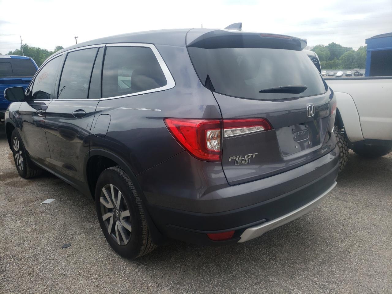 Photo 3 from auction – 2021 HONDA PILOT EXL with VIN 5FNYF6H55MB026069