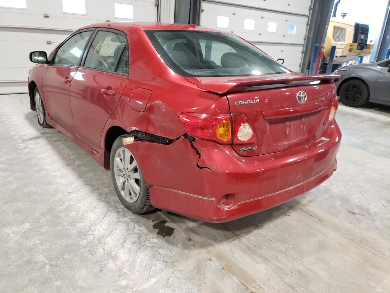 Photo 3 from auction – 2010 TOYOTA COROLLA with VIN 1NXBU4EE8AZ223126