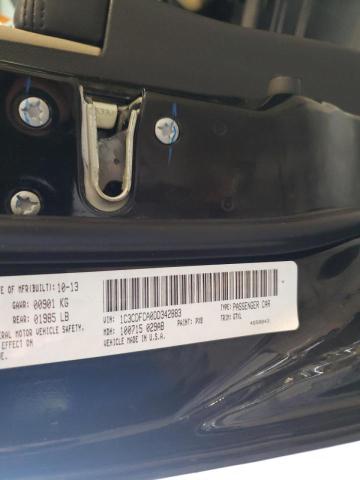 Photo 10 from auction – 2013 DODGE DART LIMIT with VIN 1C3CDFCA0DD342883