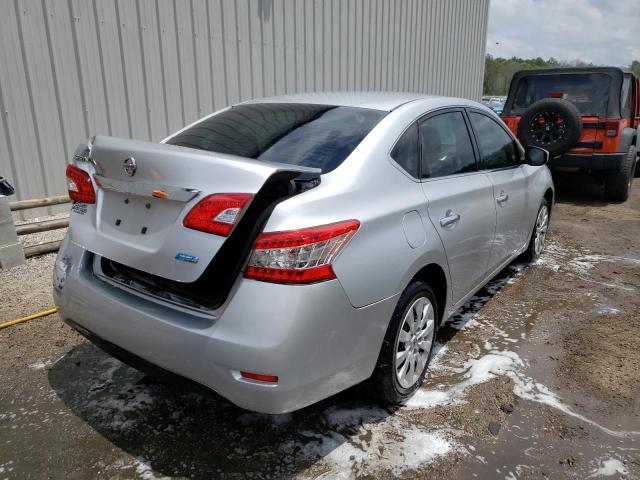 Photo 4 from auction – 2014 NISSAN SENTRA S with VIN 3N1AB7AP2EY263206