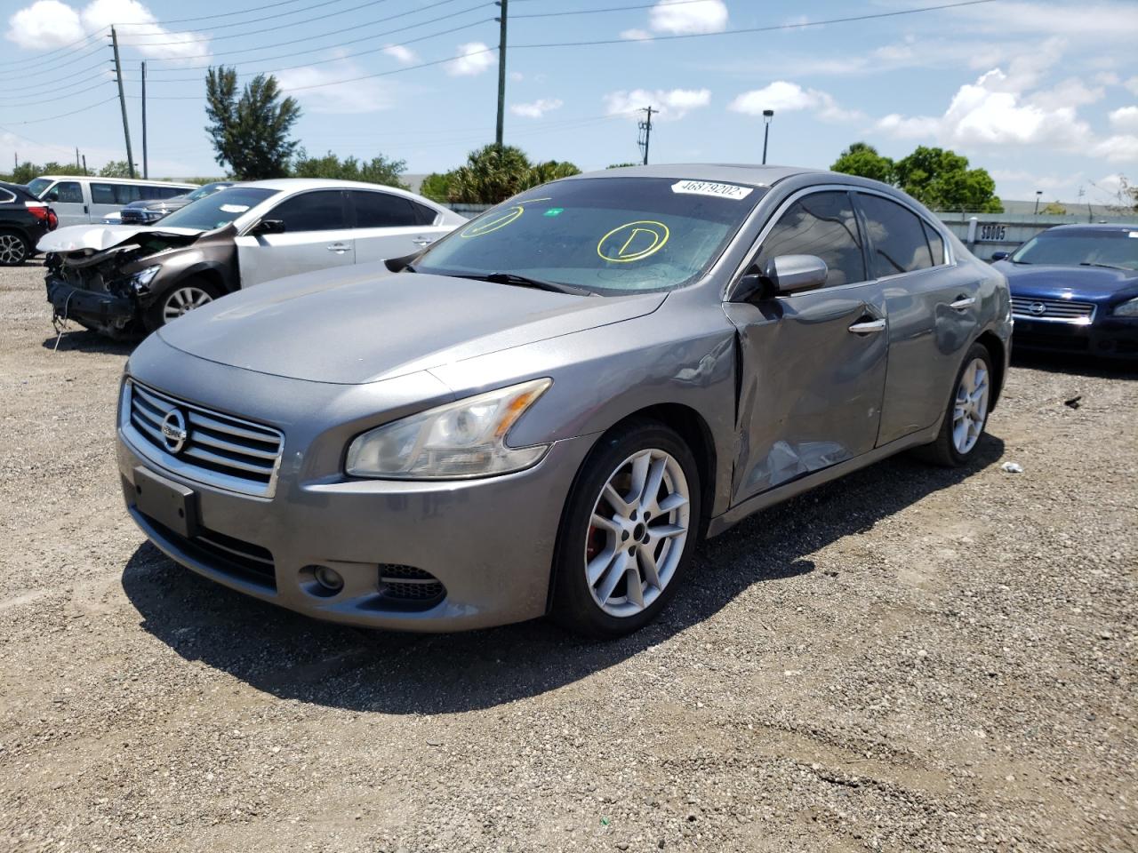 Photo 2 from auction – 2014 NISSAN MAXIMA S with VIN 1N4AA5AP0EC438538