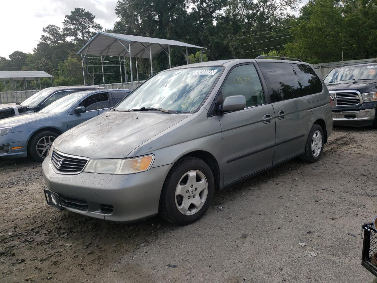 Photo 2 from auction – 2001 HONDA ODYSSEY EX with VIN 2HKRL18641H533860