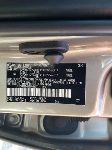 Photo 10 from auction – 2021 LEXUS NX 300 BAS with VIN JTJDARBZ4M2195607