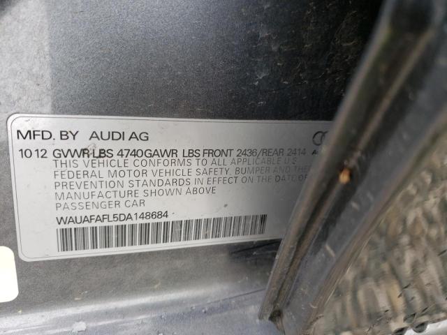 Фото 10 с аукциона – 2013 AUDI A4 PREMIUM с VIN WAUAFAFL5DA148684