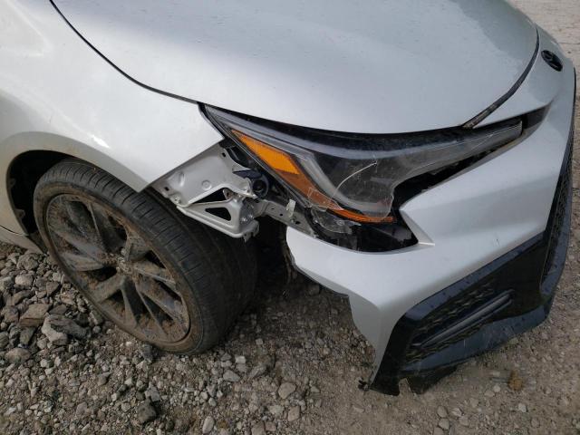 Photo 9 from auction – 2021 TOYOTA COROLLA SE with VIN 5YFS4MCE4MP067773