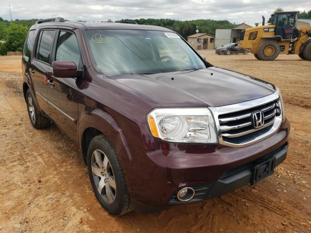HONDA PILOT TOUR 2014 with VIN 5FNYF4H93EB042330 - Photo from auction