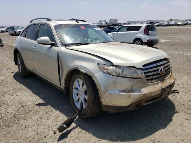 INFINITI FX35 2006 with VIN JNRAS08U36X104228 - Photo from auction