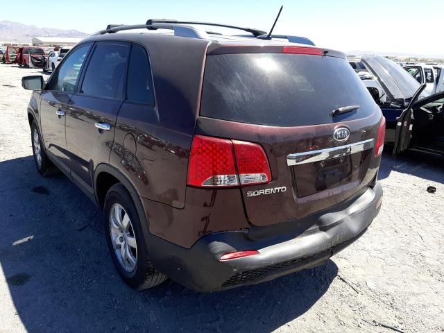 Photo 3 from auction – 2012 KIA SORENTO BA with VIN 5XYKTDA2XCG281309