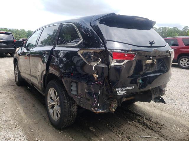 Photo 3 from auction – 2015 TOYOTA HIGHLANDER with VIN 5TDBKRFHXFS114324