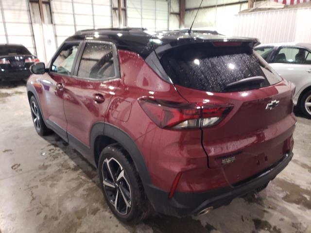 Photo 3 from auction – 2021 CHEVROLET TRAILBLAZE with VIN KL79MTSL6MB020975