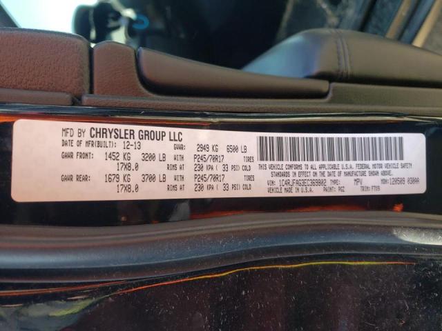 Photo 10 from auction – 2014 JEEP GRAND CHER with VIN 1C4RJFAG3EC369802
