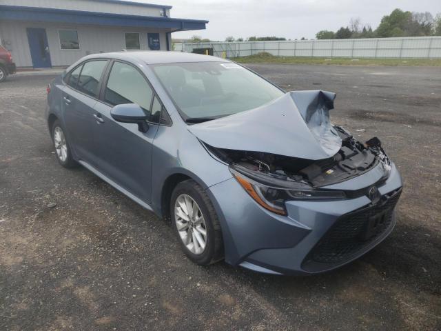 TOYOTA COROLLA LE 2020 with VIN 5YFVPRAE6LP099207 - Photo from auction