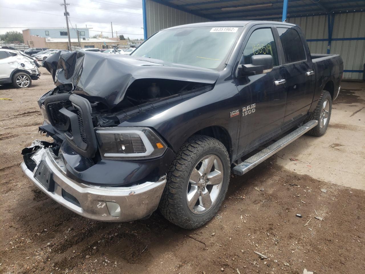 Photo 2 from auction – 2013 RAM 1500 SLT with VIN 1C6RR7LT7DS648836