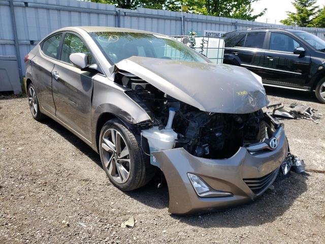 HYUNDAI ELANTRA SE 2016 with VIN 5NPDH4AE2GH758219 - Photo from auction