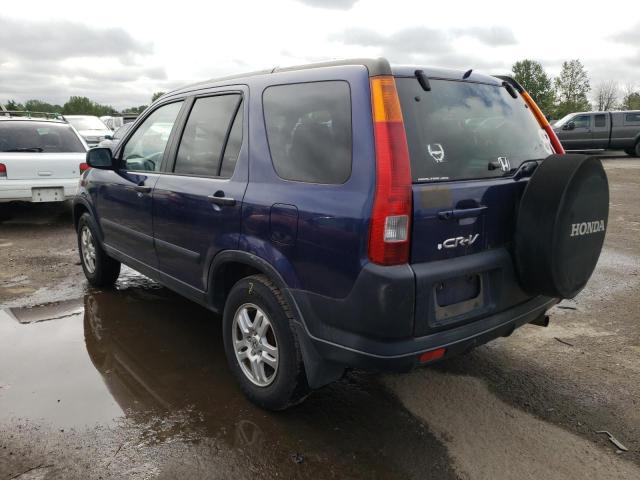Photo 3 from auction – 2002 HONDA CR-V EX with VIN JHLRD78812C089449