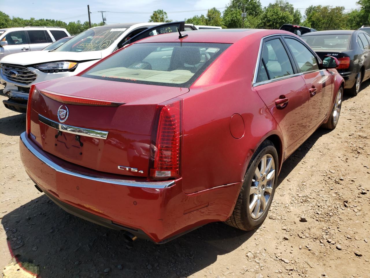 Photo 4 from auction – 2008 CADILLAC CTS with VIN 1G6DT57VX80156102