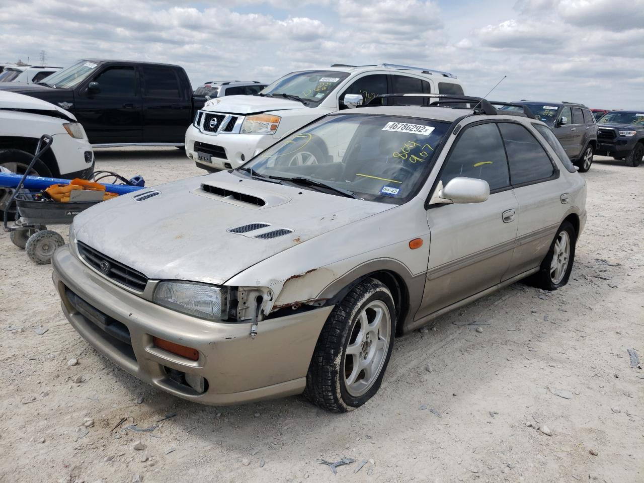 Photo 2 from auction – 2000 SUBARU IMPREZA OU with VIN JF1GF4857YG804907