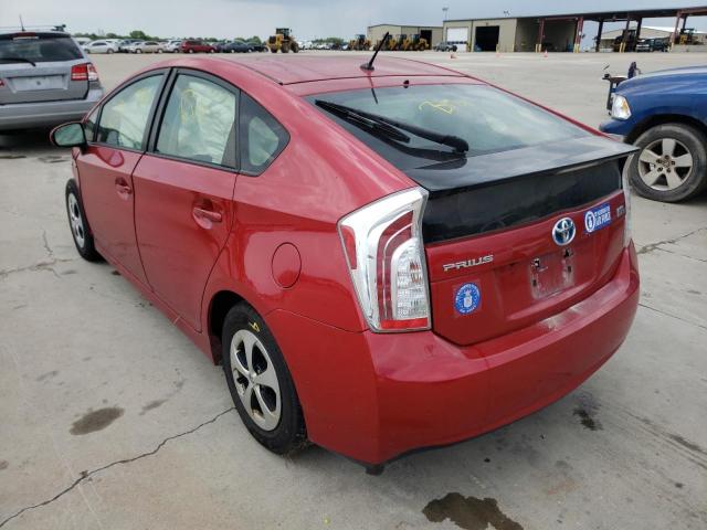 Photo 3 from auction – 2015 TOYOTA PRIUS with VIN JTDKN3DU9F0426075