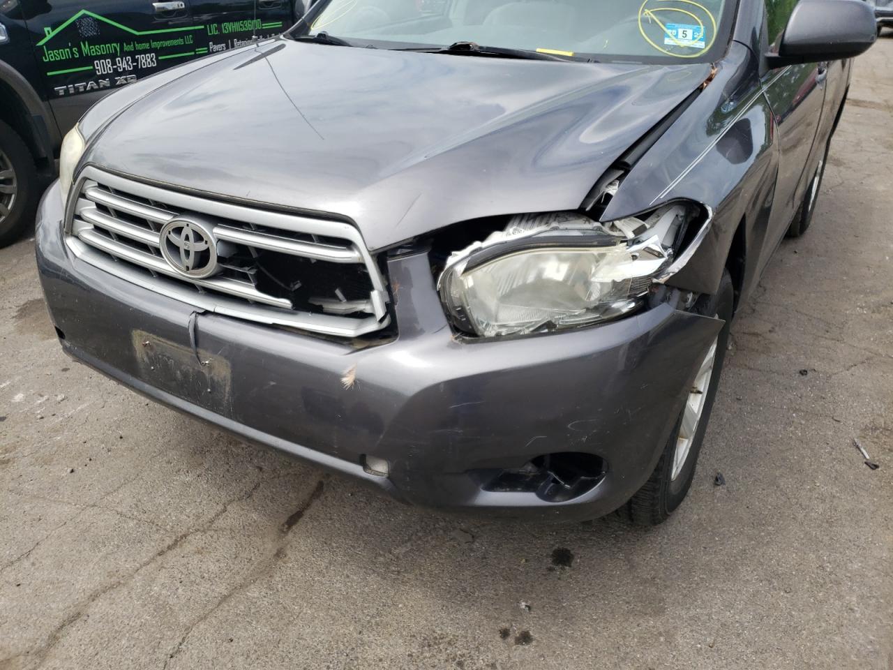 Photo 9 from auction – 2009 TOYOTA HIGHLANDER with VIN JTEDA41AX92002946