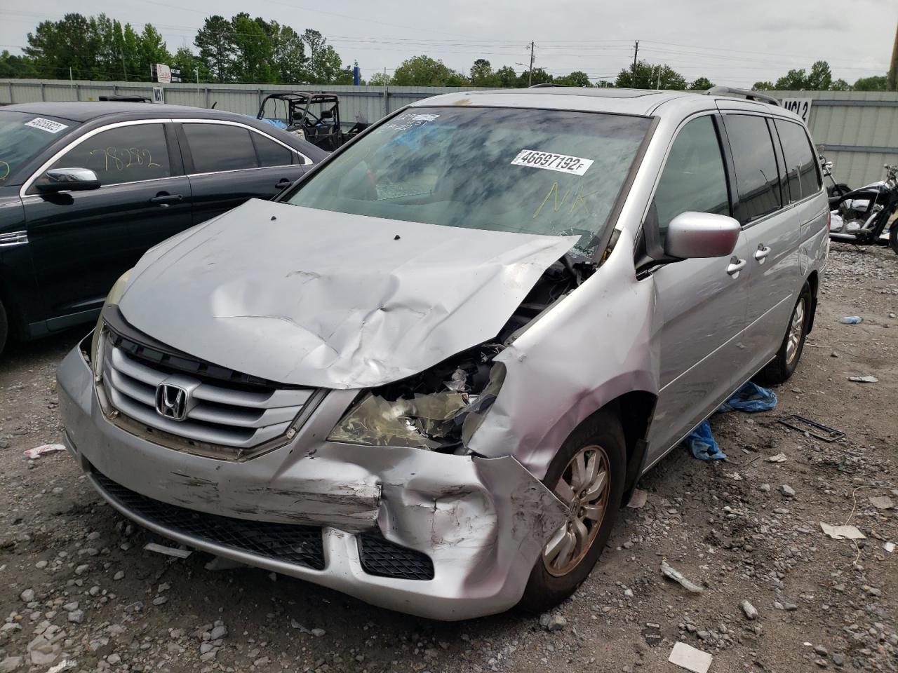 Photo 2 from auction – 2010 HONDA ODYSSEY EX with VIN 5FNRL3H76AB113276