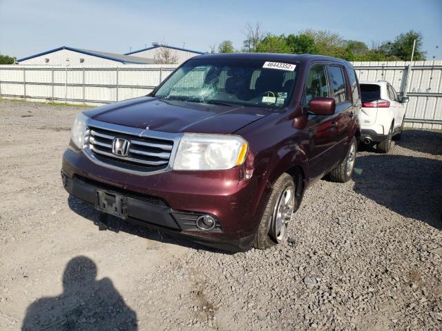 Photo 2 from auction – 2012 HONDA PILOT EXL with VIN 5FNYF4H53CB036599