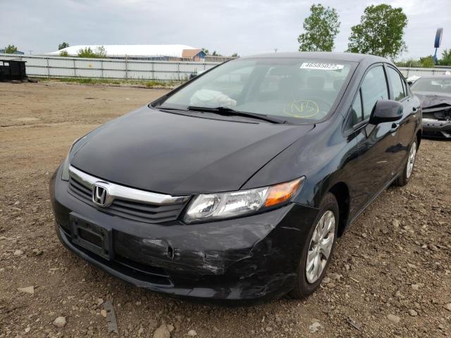 Photo 9 from auction – 2012 HONDA CIVIC LX with VIN 19XFB2F5XCE338214