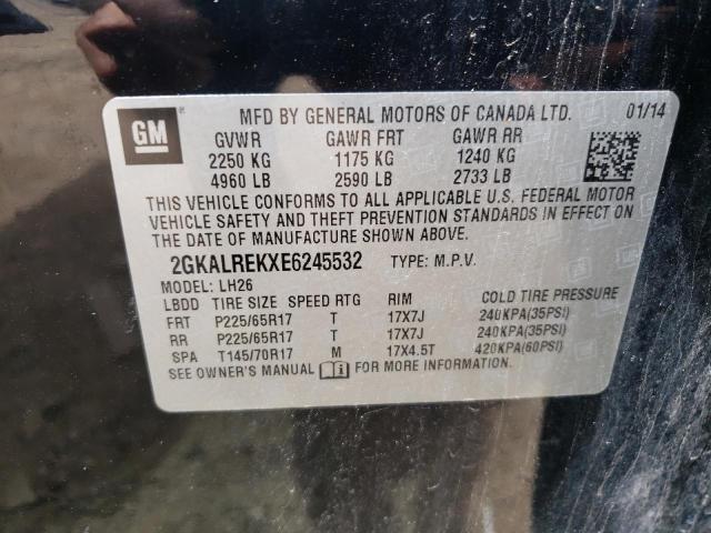 Photo 10 from auction – 2014 GMC TERRAIN SL with VIN 2GKALREKXE6245532
