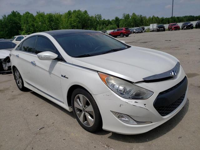 HYUNDAI SONATA HYB 2011 with VIN KMHEC4A45BA007332 - Photo from auction