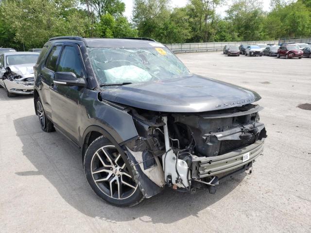 FORD EXPLORER S 2018 with VIN 1FM5K8GT6JGA53479 - Photo from auction