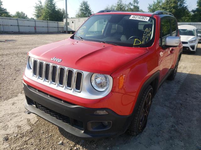 Photo 2 from auction – 2017 JEEP RENEGADE L with VIN ZACCJADBXHPF30977