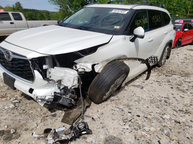Photo 9 from auction – 2021 TOYOTA HIGHLANDER with VIN 5TDDZRBHXMS545320