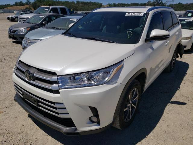 Photo 2 from auction – 2018 TOYOTA HIGHLANDER with VIN 5TDKZRFH1JS279960