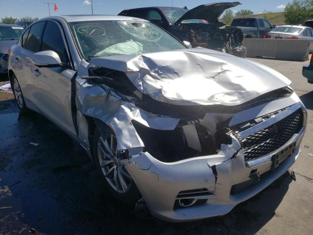 INFINITI Q50 PREMIU 2017 with VIN JN1EV7AR4HM835054 - Photo from auction