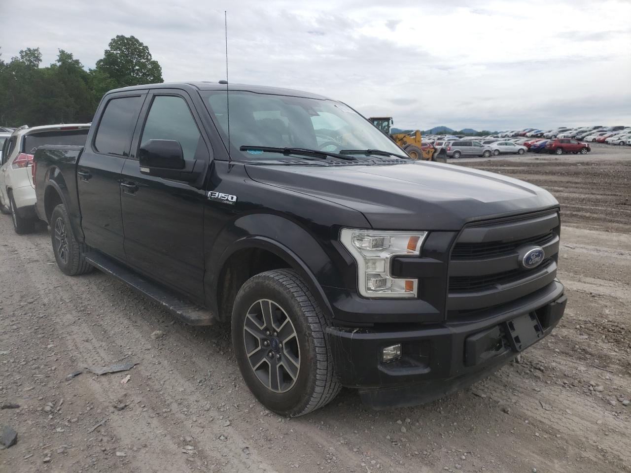 FORD F150 SUPER 2015 with VIN 1FTEW1CF0FFC58776 - Photo from auction