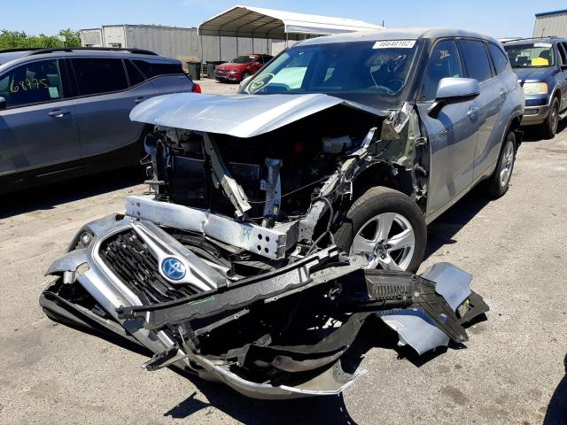 Photo 2 from auction – 2021 TOYOTA HIGHLANDER with VIN 5TDBBRCH8MS023473