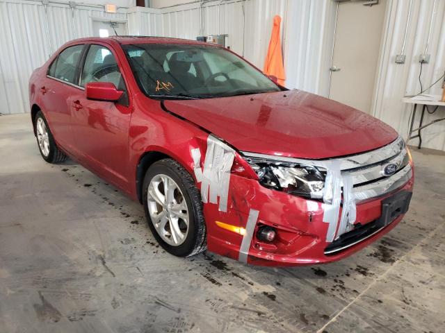 FORD FUSION SE 2012 with VIN 3FAHP0HA6CR434980 - Photo from auction