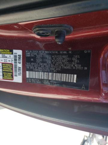 Photo 10 from auction – 2012 TOYOTA SIENNA LE with VIN 5TDKK3DCXCS208770