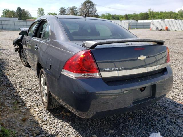 Photo 3 from auction – 2008 CHEVROLET IMPALA LS with VIN 2G1WB58N389168050