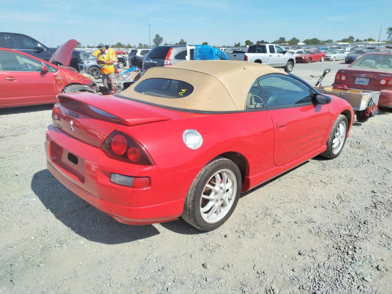 Photo 4 from auction – 2001 MITSUBISHI ECLIPSE SP with VIN 4A3AE85H41E190518