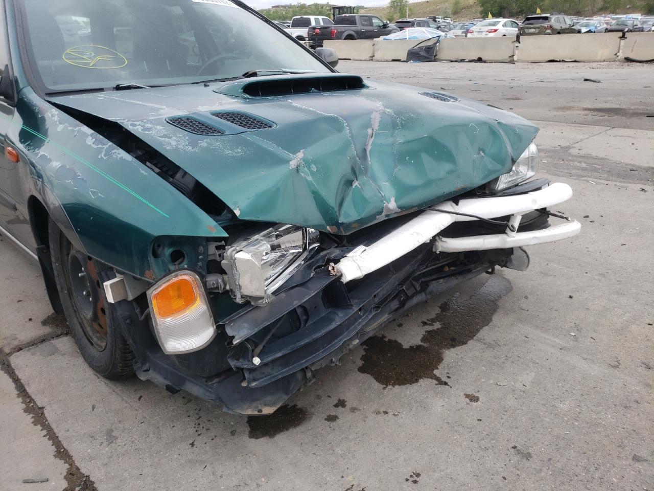 Photo 9 from auction – 1999 SUBARU IMPREZA OU with VIN JF1GF4852XG807647
