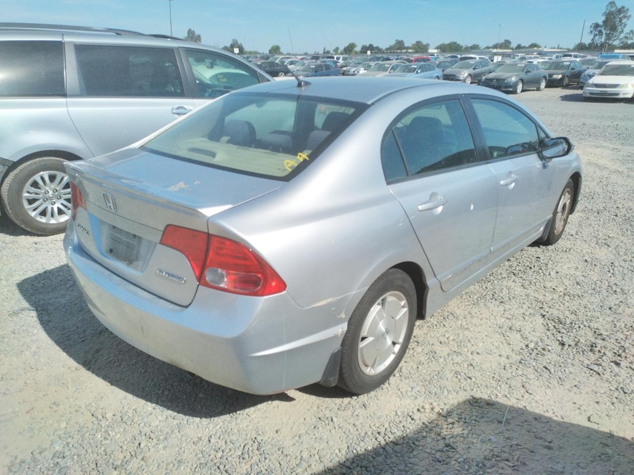 Photo 4 from auction – 2008 HONDA CIVIC HYBR with VIN JHMFA36248S002186