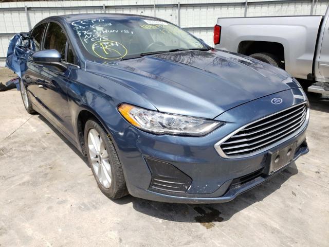 FORD FUSION SE 2019 with VIN 3FA6P0HD3KR170486 - Photo from auction