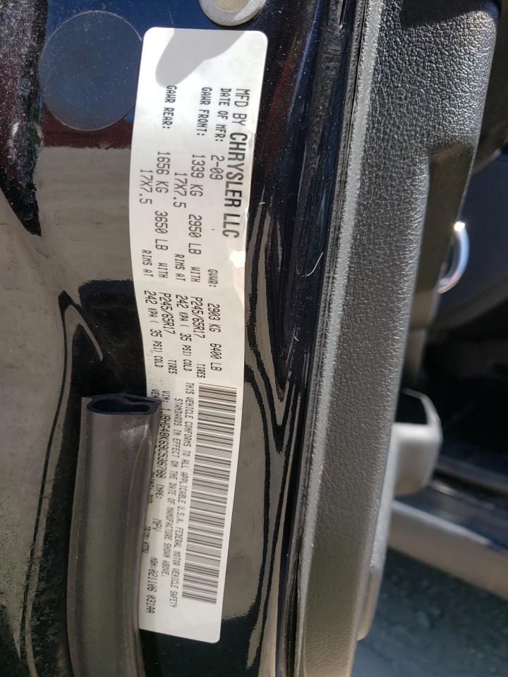 Foto 10 de la subasta – 2009 JEEP COMMANDER con VIN 1J8HG48K69C536788