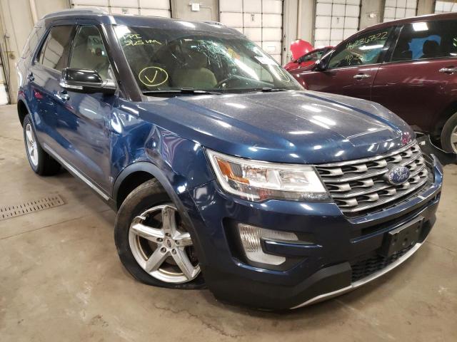 FORD EXPLORER X 2016 with VIN 1FM5K8D8XGGD02553 - Photo from auction