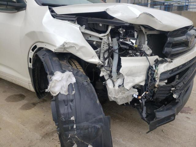 Photo 9 from auction – 2017 TOYOTA HIGHLANDER with VIN 5TDJZRFH0HS509333